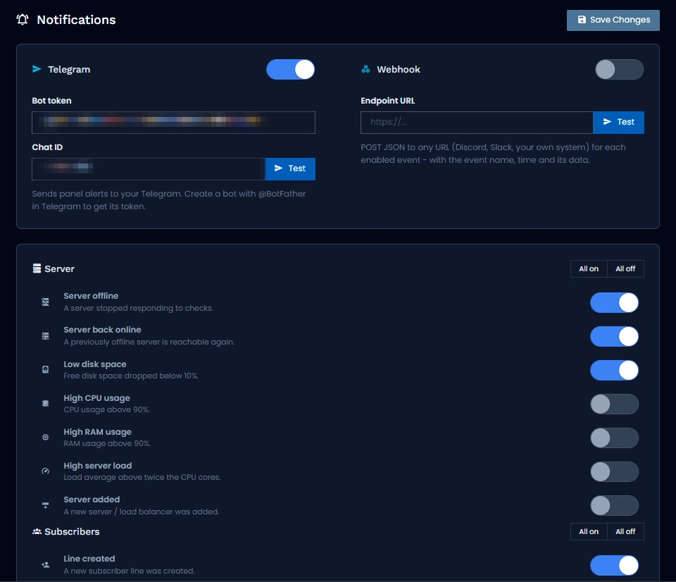 Notification routing